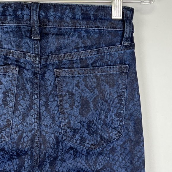 Joes Jeans Womens The Charlie High Rise Skinny Ankle Jeans Indigo Python size 26 - Picture 9 of 15